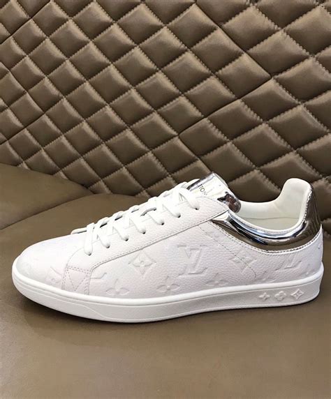 white Louis Vuitton sneakers men's